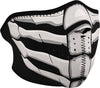 Half Face Mask Glow In Dark Bone Breath