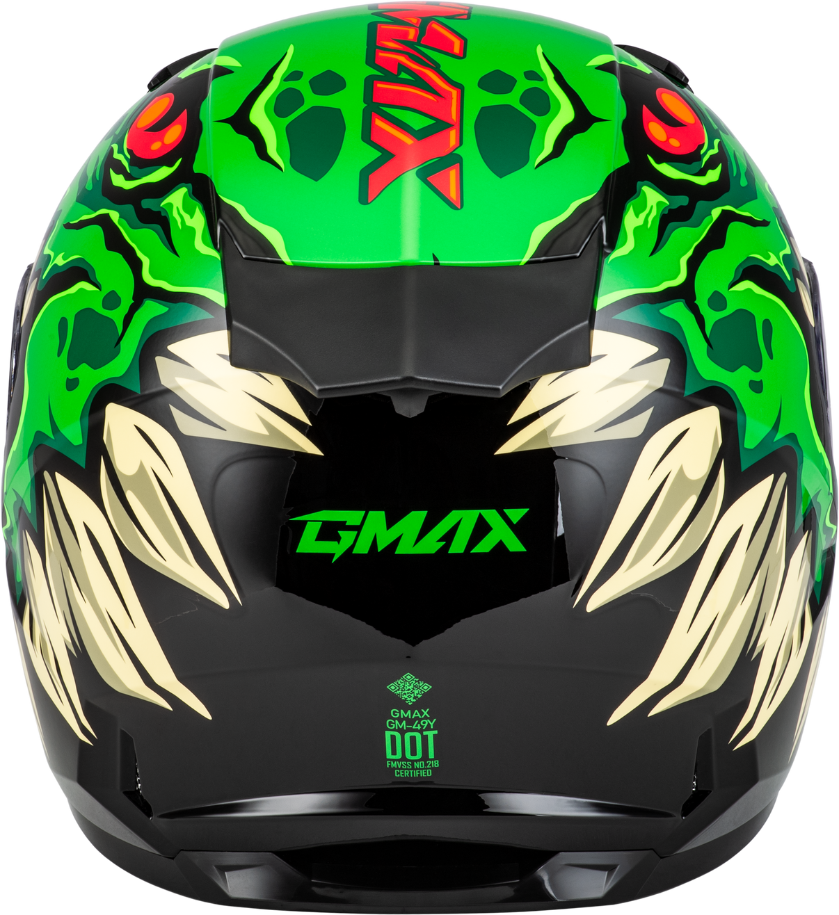 Youth Gm 49y Drax Snow Helmet Green Ys
