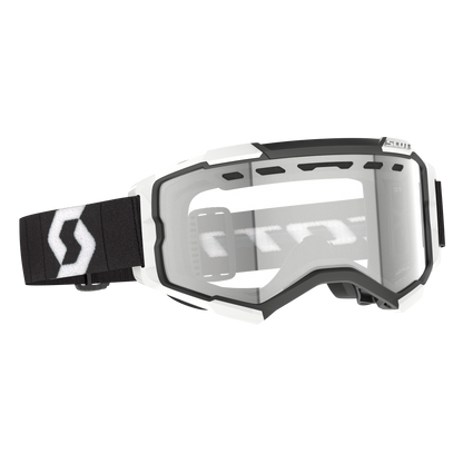 Fury Enduro Goggle Blk/Wht Clear Wrk