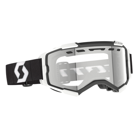 Fury Enduro Goggle Blk/Wht Clear Wrk