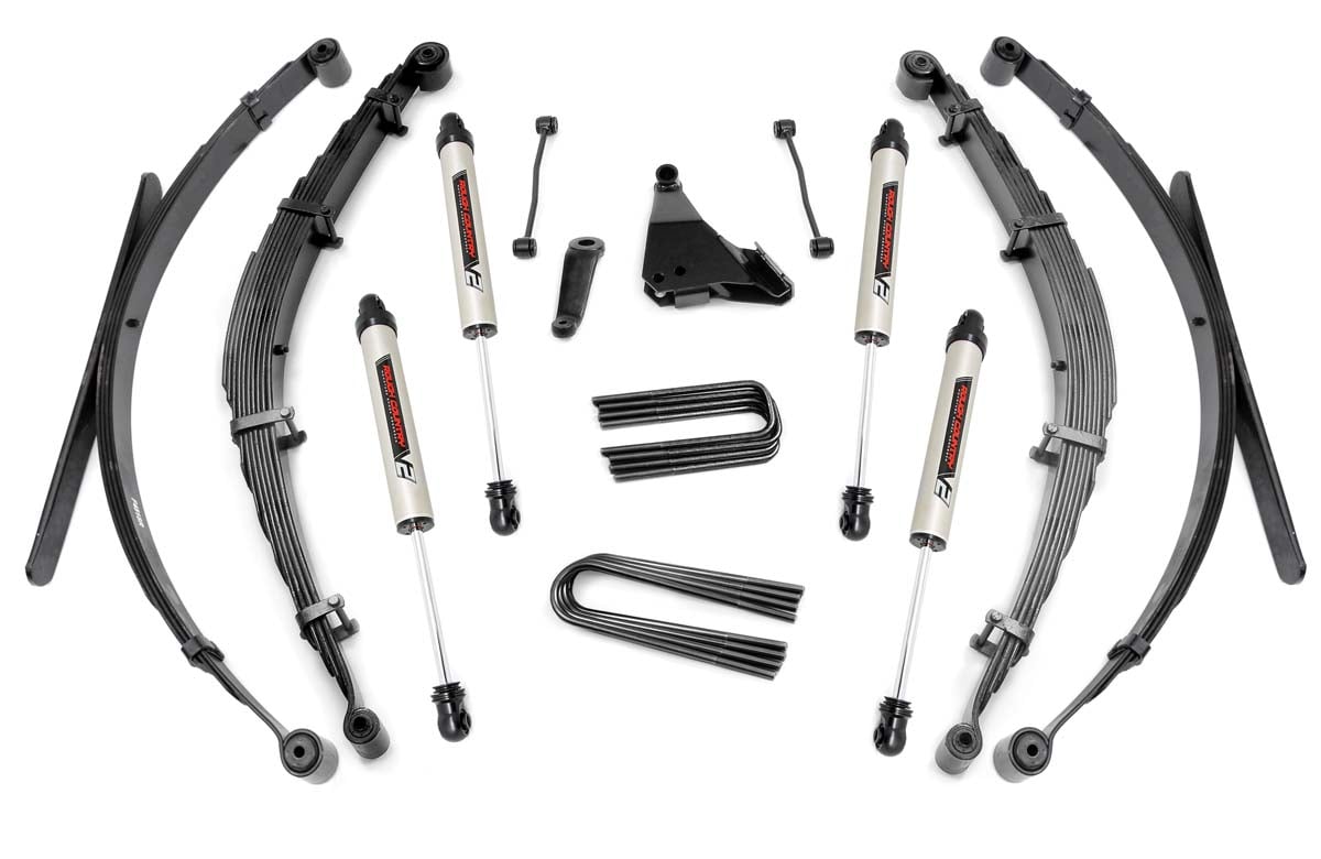 6 Inch Lift Kit | Rear Springs | V2 | Ford F-250/F-350 Super Duty 4WD (1999) | 49270