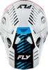 Formula Cp Slice Helmet White/Red/Cyan 2x