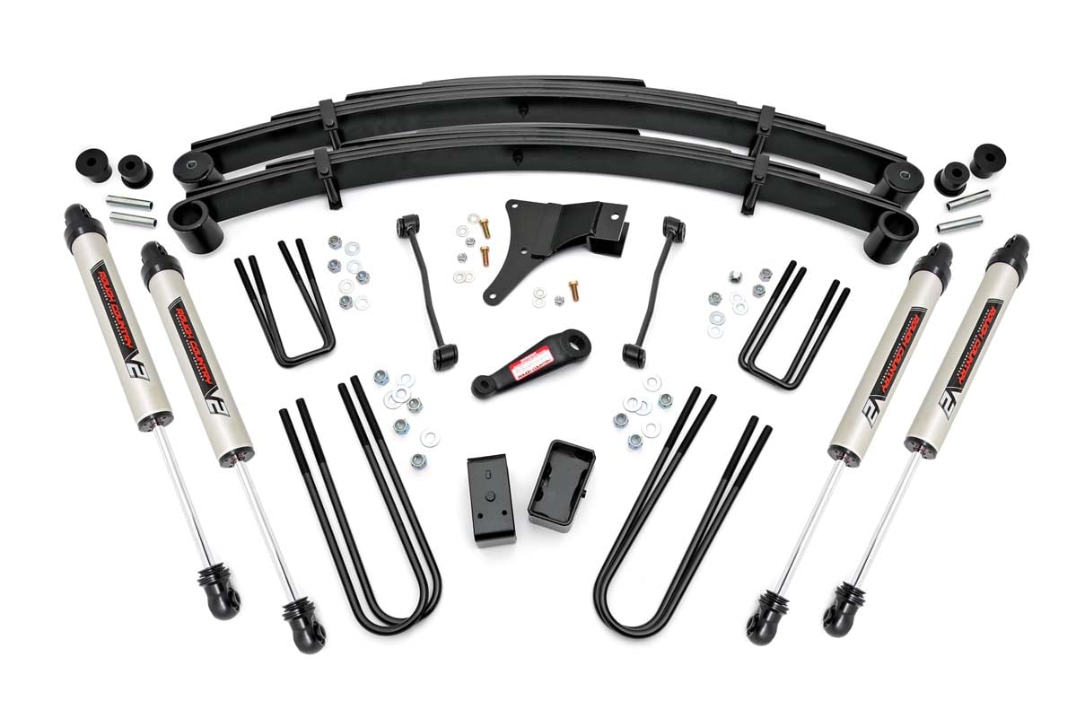 4 Inch Lift Kit | Rear Blocks | V2 | Ford F-250/F-350 Super Duty 4WD (1999) | 49470