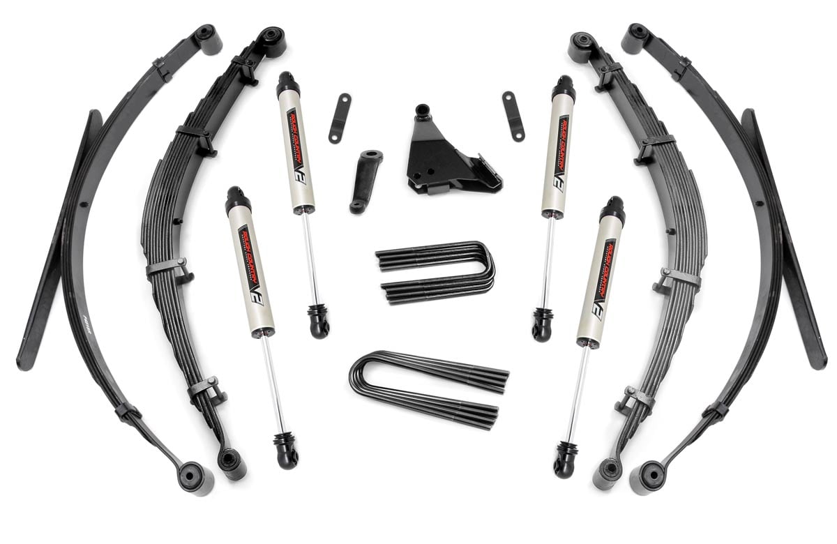 6 Inch Lift Kit | Rear Springs | V2 | Ford F-250/F-350 Super Duty 4WD (99-04) | 49770