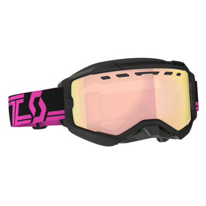 Fury Snowcross Goggle Black/ Pink Enhancer Rose Chrome