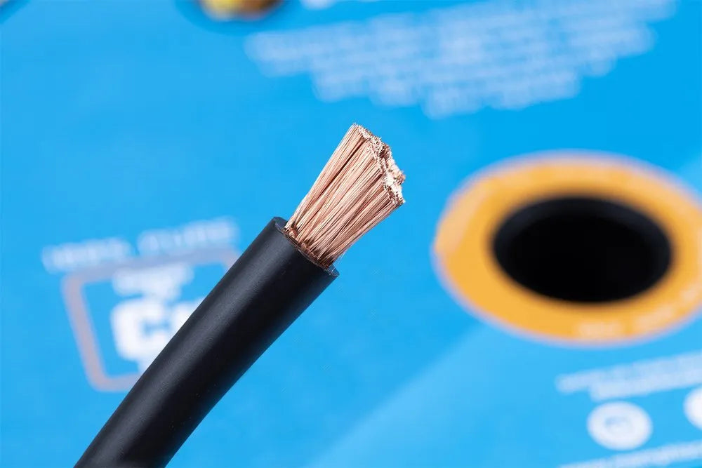 4 Gauge Black Wire 100 Ft. Spool