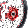 KKE 21 & 19 MX Rims for Suzuki RMZ250 2007-2025 RMZ450 2005-2025 Black Spokes