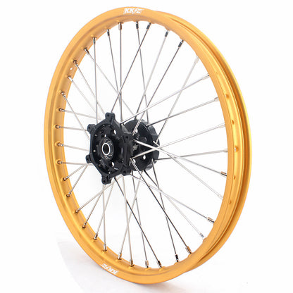 KKE 21 & 18 Enduro Gold Rims For SUZUKI RM125 2001-2007 RM250 2001-2008