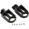 KKE BILLET CNC FOOTPEGS FOR YAMAHA YZ85 YZ125 YZ250 YZ426F YZ450F WR250F WR450F BLUE BLACK SILVER OPTIONAL