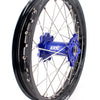 KKE 21 & 18 Enduro Rims for TM EN MX SMR 125-300 Blue Hub Black Rims