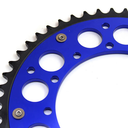 KKE 44T/48T/49T/50T/51T Green Blue Rear Billet Sprocket For KAWASAKI