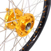 KKE 21 & 18 Enduro Rims for Suzuki RMZ250 2007-2018 RMZ450 2005-2017 Gold Nipple