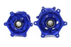 KKE Replacement Blue Wheel Hub Set For Yamaha YZ125 YZ250 YZ250F YZ450F 2024