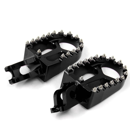 KKE CNC Aluminum Footpegs for HONDA/KAWASAKI Red/Blue/Green/Black/Silver