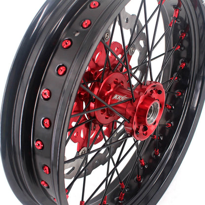 KKE 17 Inch Supermoto Wheels Fit for Honda CRF450L 2019-2021 CRF250R CRF450R 2025