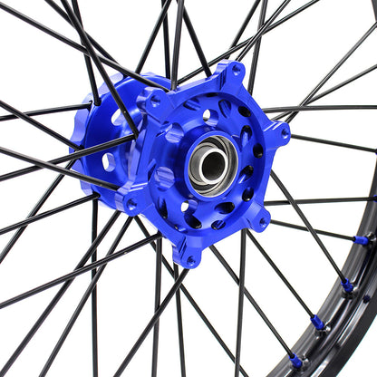 KKE 1.6*21 & 2.15*18 Enduro Spoked Wheels Set For SUZUKI DRZ400SM 2005-2024