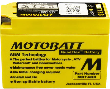 Battery Mbt4bb Sealed Factory Activated