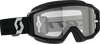 Primal Goggle Black/White Clear Works