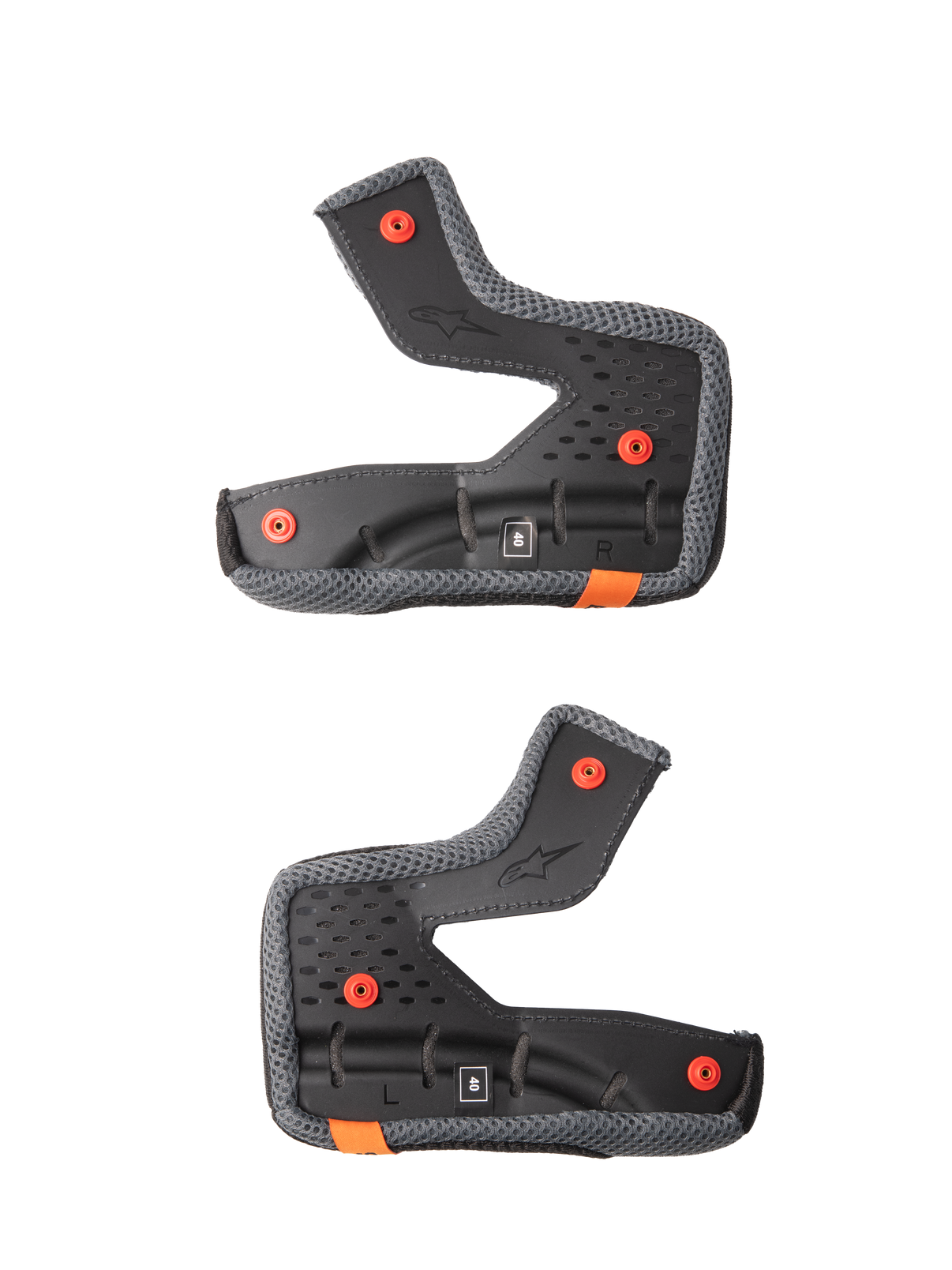 Sm7 Cheek Pad Set Black Md 40mm