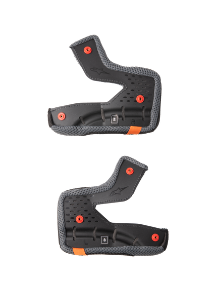 Sm7 Cheek Pad Set Black Md 40mm