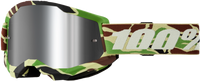 Strata 2 Goggle War Camo Mirror Silver Lens