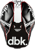 Formula Cp Dbk Helmet Black/White/Red Md