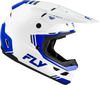 Kinetic Verdict Helmet White/Blue/Grey 2x