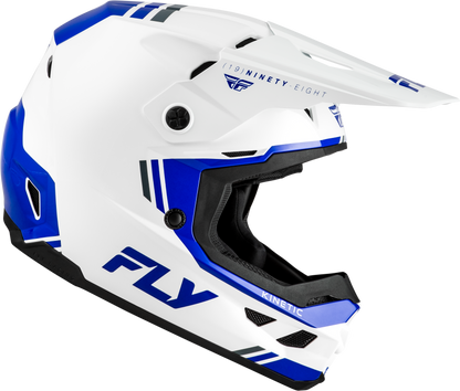 Kinetic Verdict Helmet White/Blue/Grey Xl