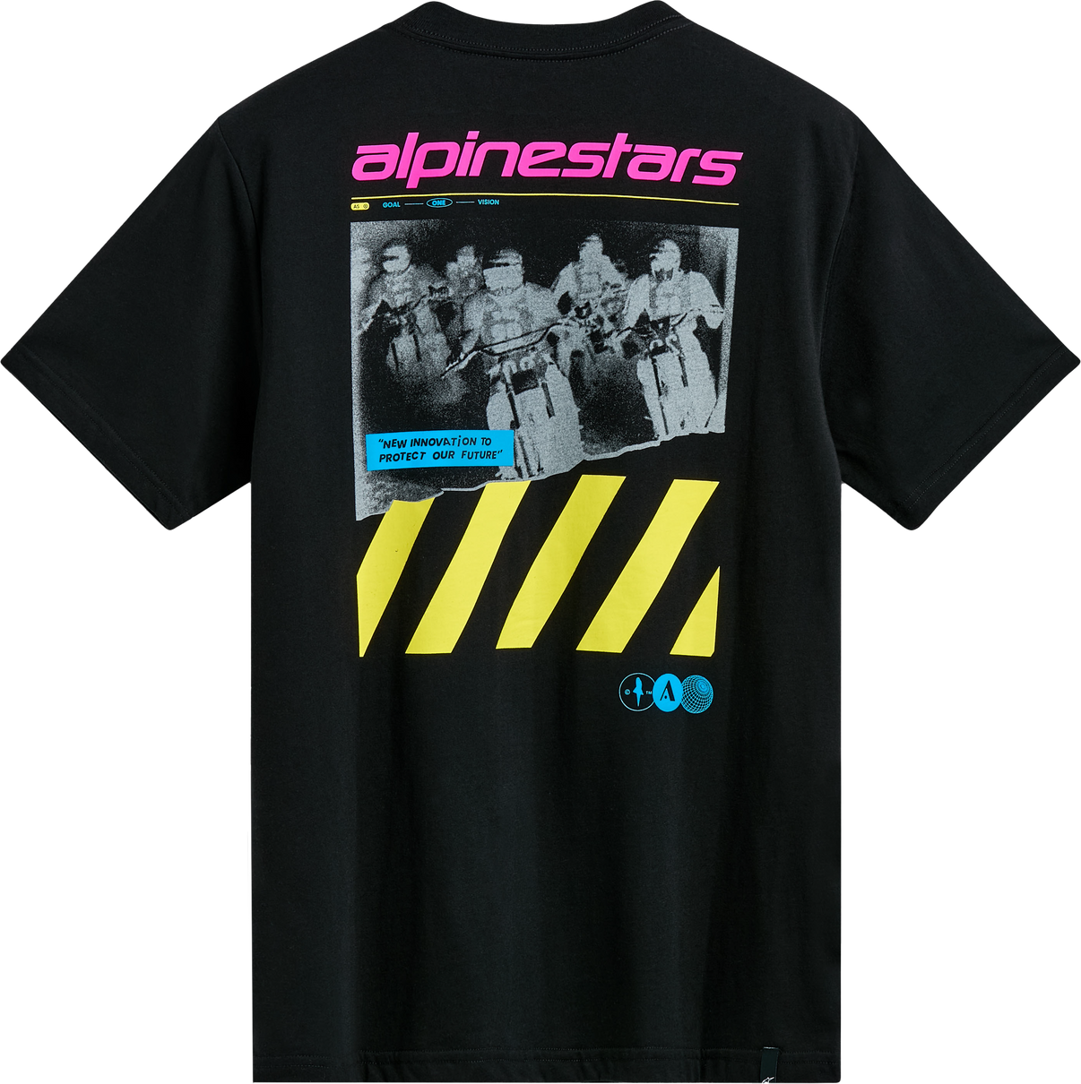 No Barrier Ss Csf Tee Black Md