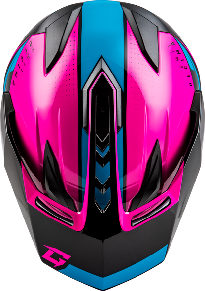 Gm 11 Decima Helmet Black/Pink/Blue Xl