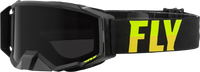 Zone Pro W/C Goggle Blk/Hi Vis W/Dark Smoke Hydro Lens