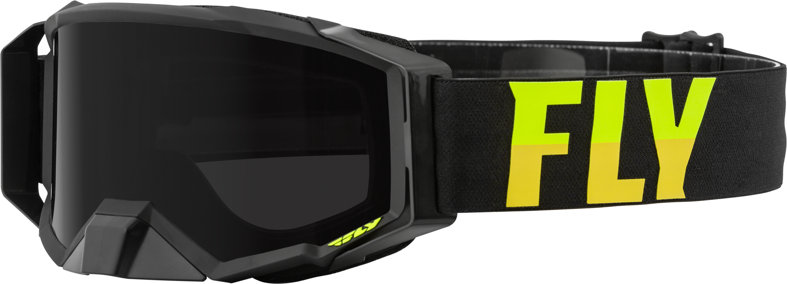 Zone Pro W/C Goggle Blk/Hi Vis W/Dark Smoke Hydro Lens