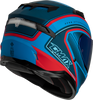 Ff 98 Aftershock Helmet Matte Blue/Red Md