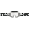 Primal Goggle White/Black Clear Lens