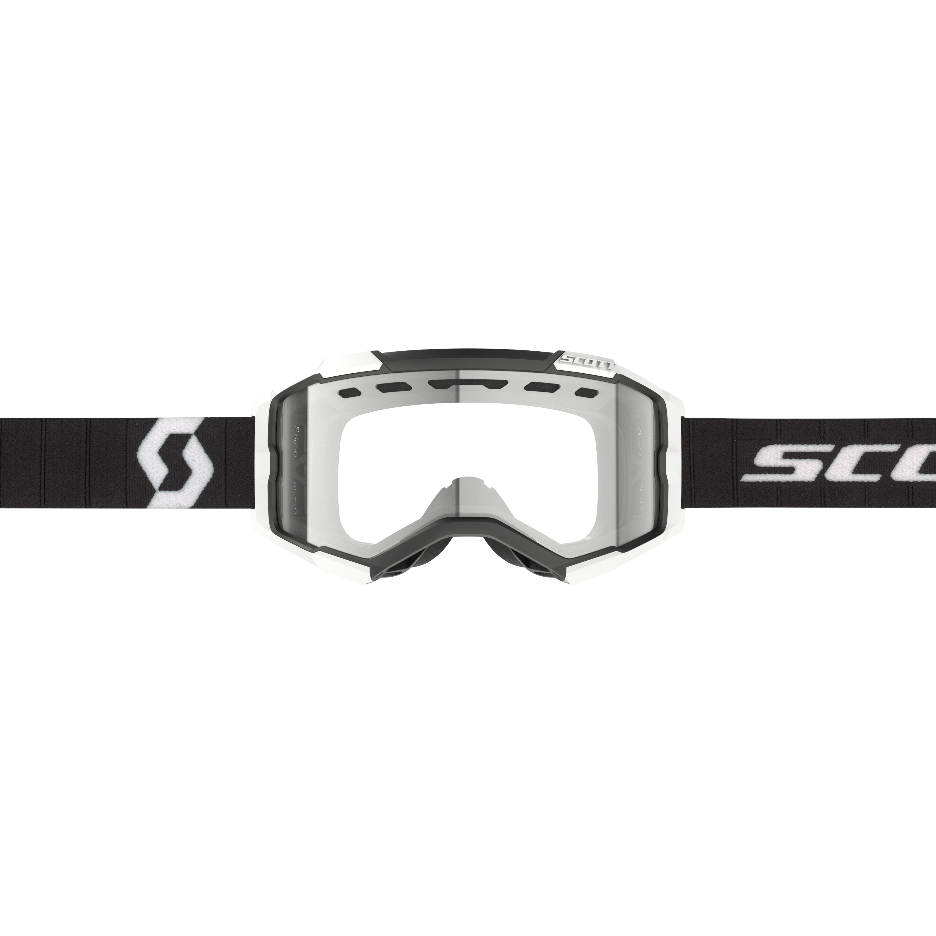 Fury Enduro Goggle Blk/Wht Clear Wrk
