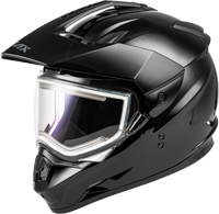 Gm 11s Snow Helmet W/ Electric Shield Black 2x