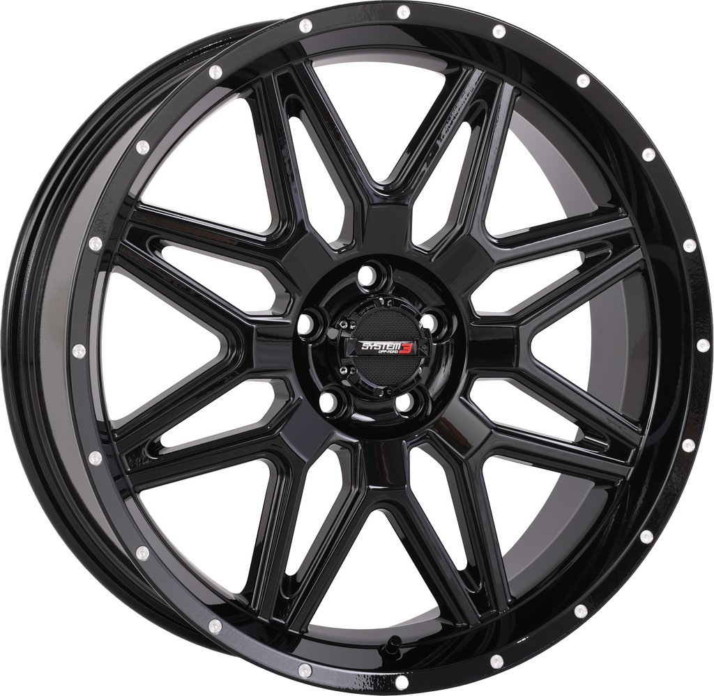 St7 Wheel 20x7 4+3 (+10mm) 5/4.5 Gloss Black