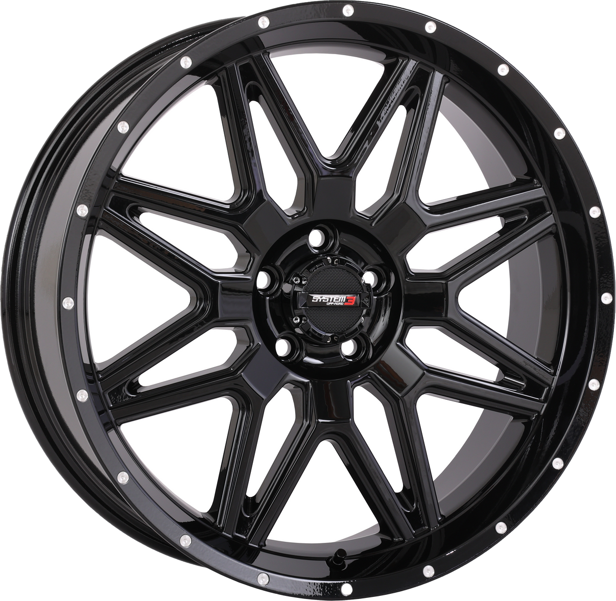 St7 Wheel 20x7 4+3 (+10mm) 5/4.5 Gloss Black