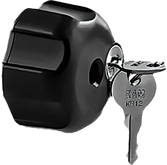 Locking Knob 1/4" 20 Brass Hole