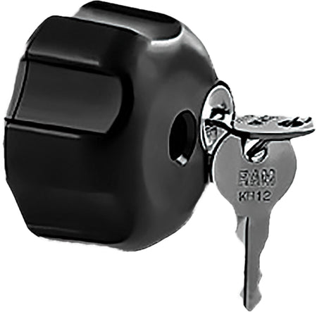 Locking Knob 1/4" 20 Brass Hole
