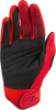 Youth F 16 Gloves Red Ys
