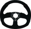 DragonFire Racing Steering Wheels - D-shaped- Suede- Iron Series- 0in offset