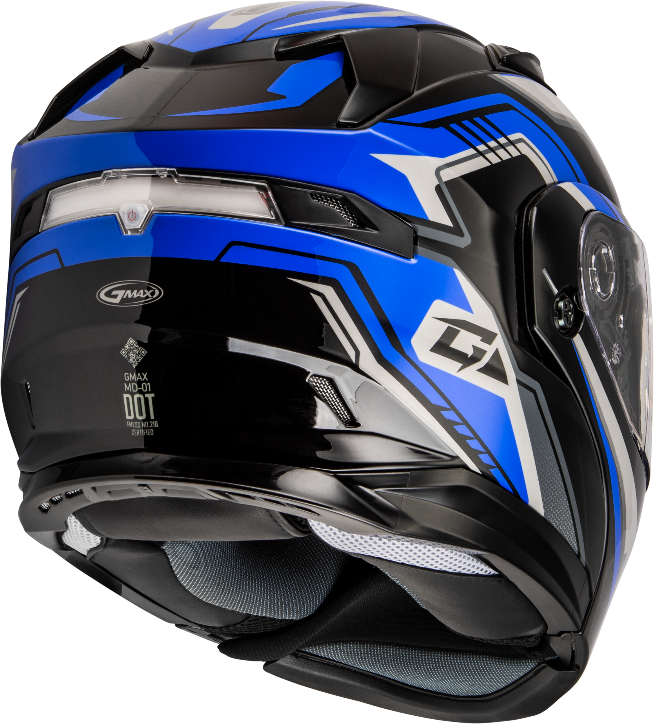 Md 01s Transistor Snow Helmet Blue/Black Md