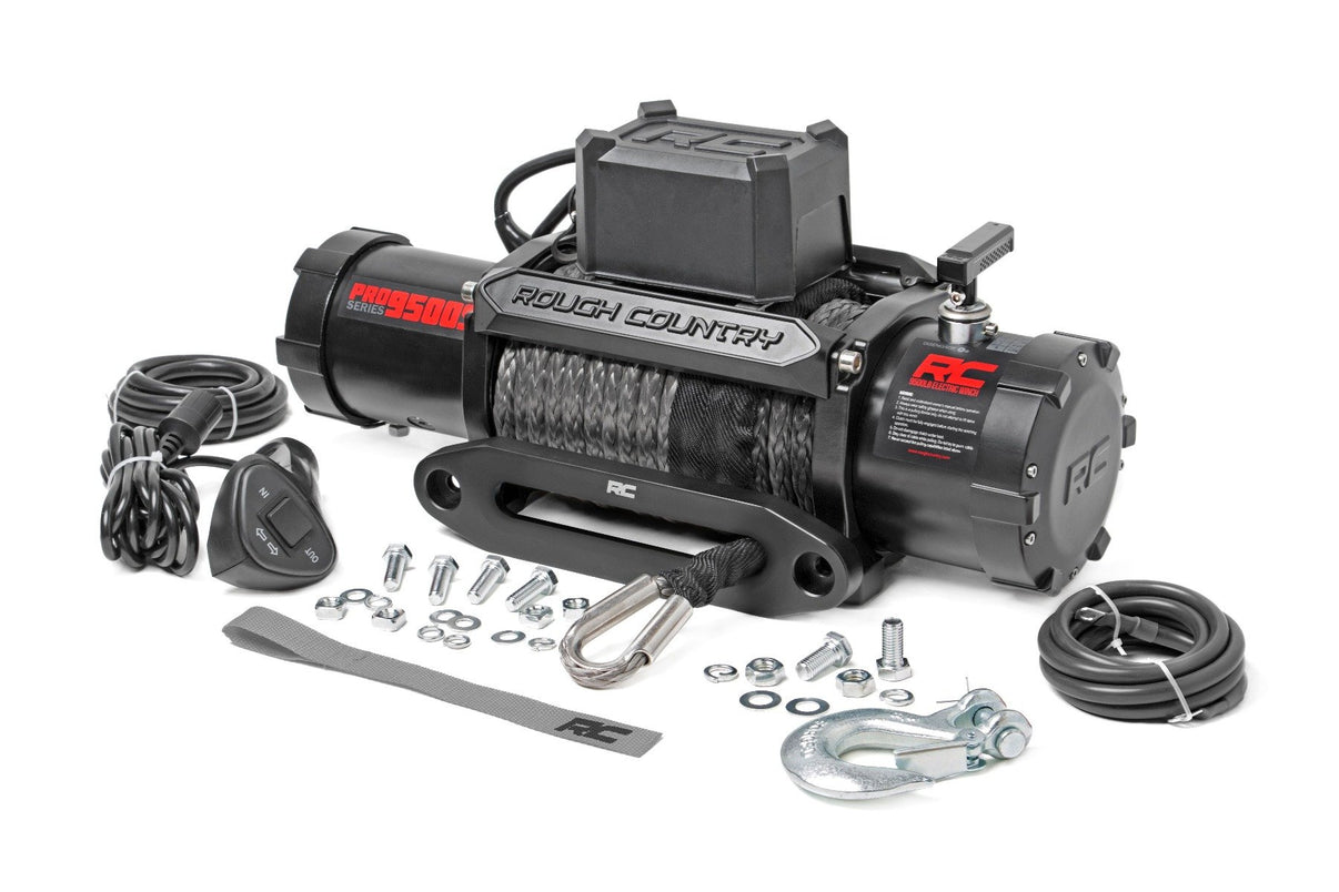 9500-Lb Pro Series Winch | Synthetic Rope | PRO9500S