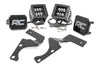 LED Light Kit | Ditch Mount | 2" Black Spot Pair | Toyota 4Runner (10-24) | 70796