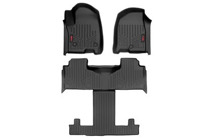 Floor Mats | FR & RR | FR/RR Bucket | Chevy/GMC Tahoe/Yukon 2WD/4WD (21-25) | M-21712