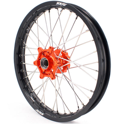 KKE 1.85*19 & 2.15*19 Flat Track Wheels for KTM EXC EXC-F EXC-W 125-530CC 2003-2025 Spoked Rims