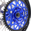 KKE 21 & 18 Enduro Wheels for YAMAHA WR250F 2001-2016 WR450F 2003-2015 Blue&Black 250mm Disc