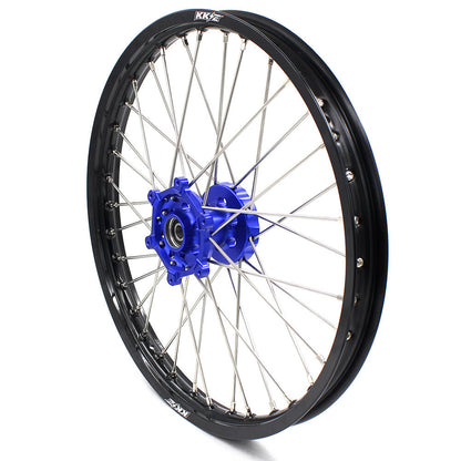 KKE 21 & 18 Enduro Wheels Rims Set for Yamaha WR250R 2008-2020 Blue&Black