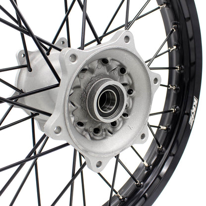 KKE 21 & 19 Casting MX Wheels for YAMAHA YZ250F 2001-2021 YZ450F 2003 Silver